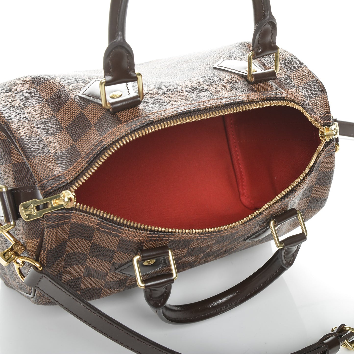 Damier Ebene Speedy Bandouliere 25