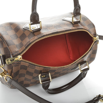 Louis Vuitton Damier Ebene Speedy Bandouliere 25 5 of 8