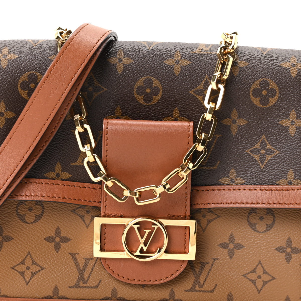 Louis Vuitton Reverse Monogram Dauphine MM 8 of 10