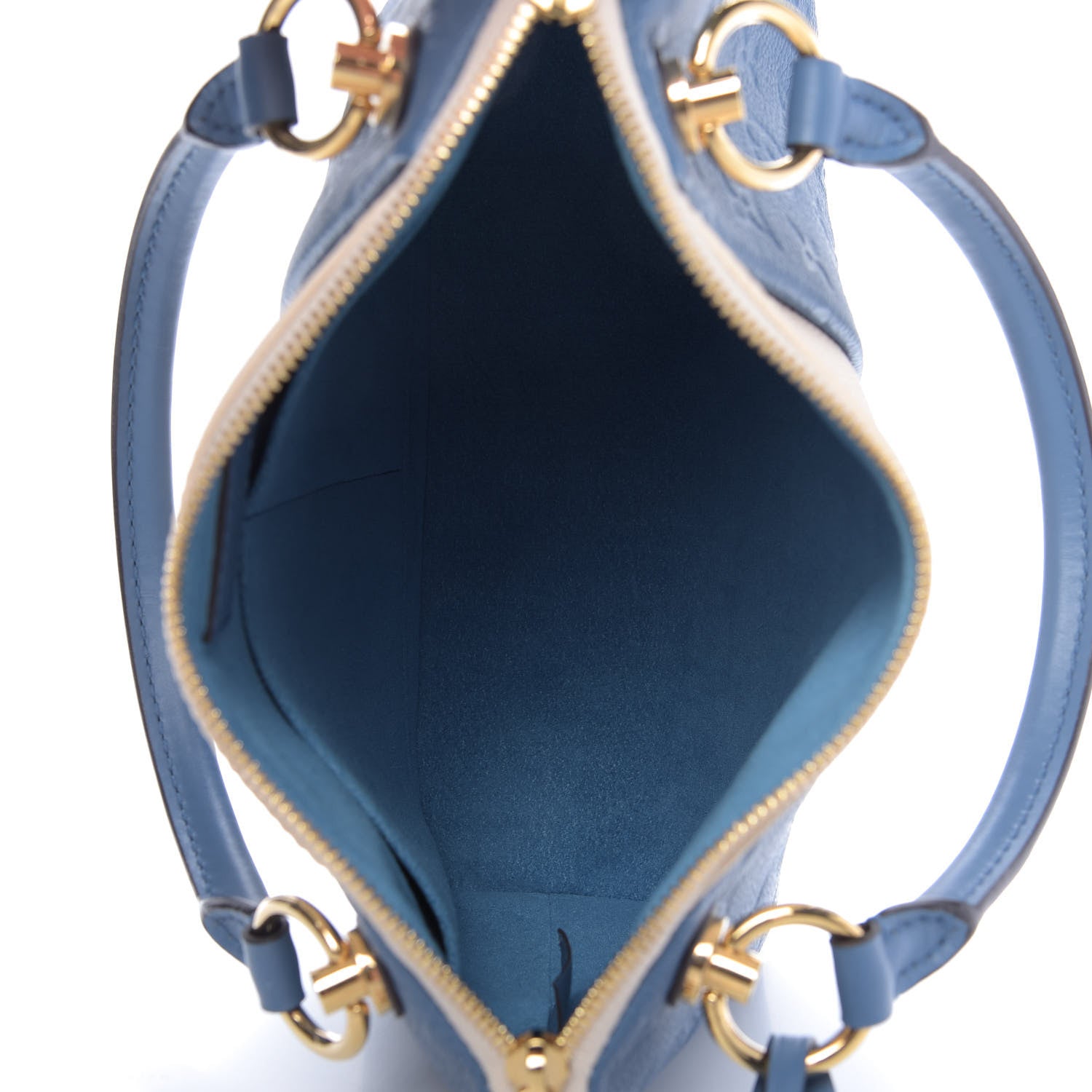 Louis Vuitton Empreinte V Tote BB Denim Creme 6 of 10