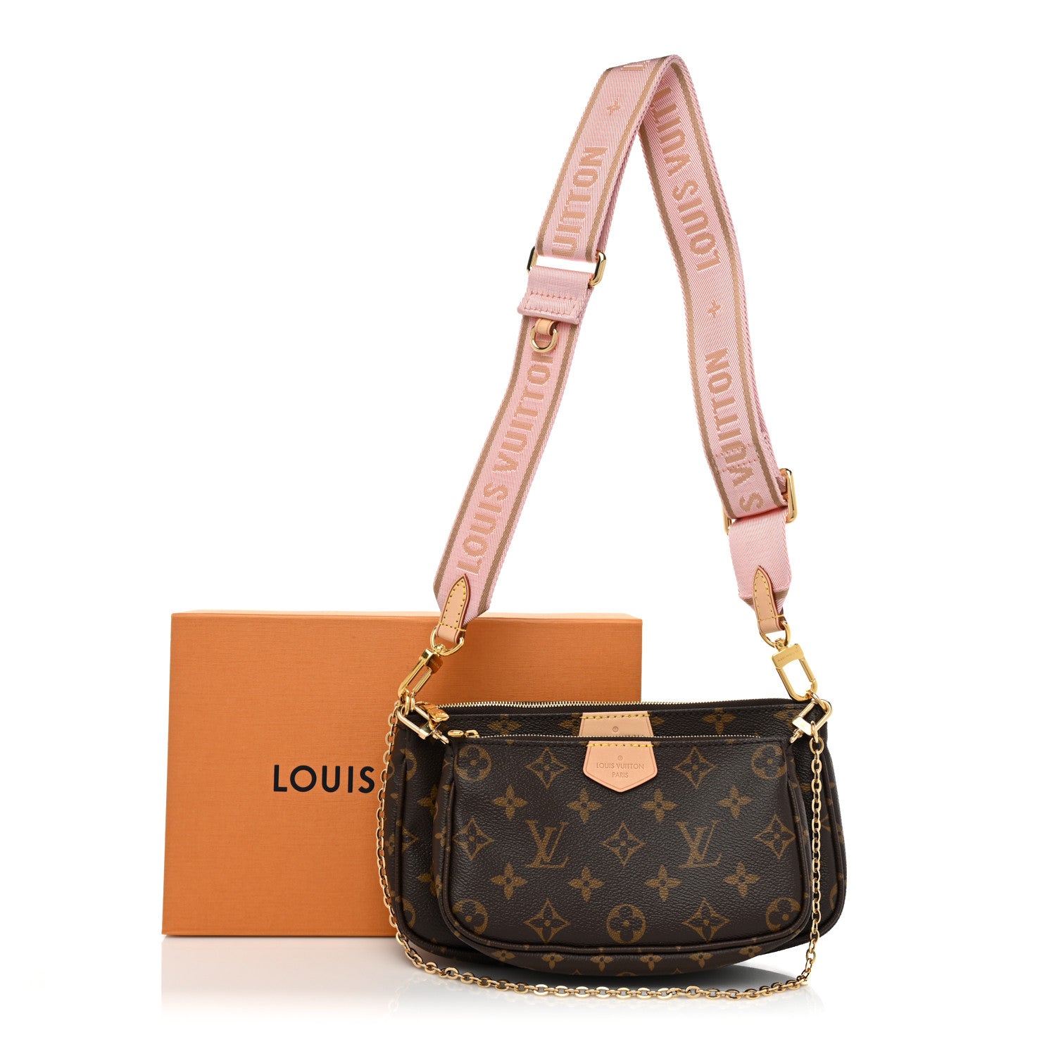 Louis Vuitton Monogram Multi Pochette Accessories Rose Clair 8 of 8