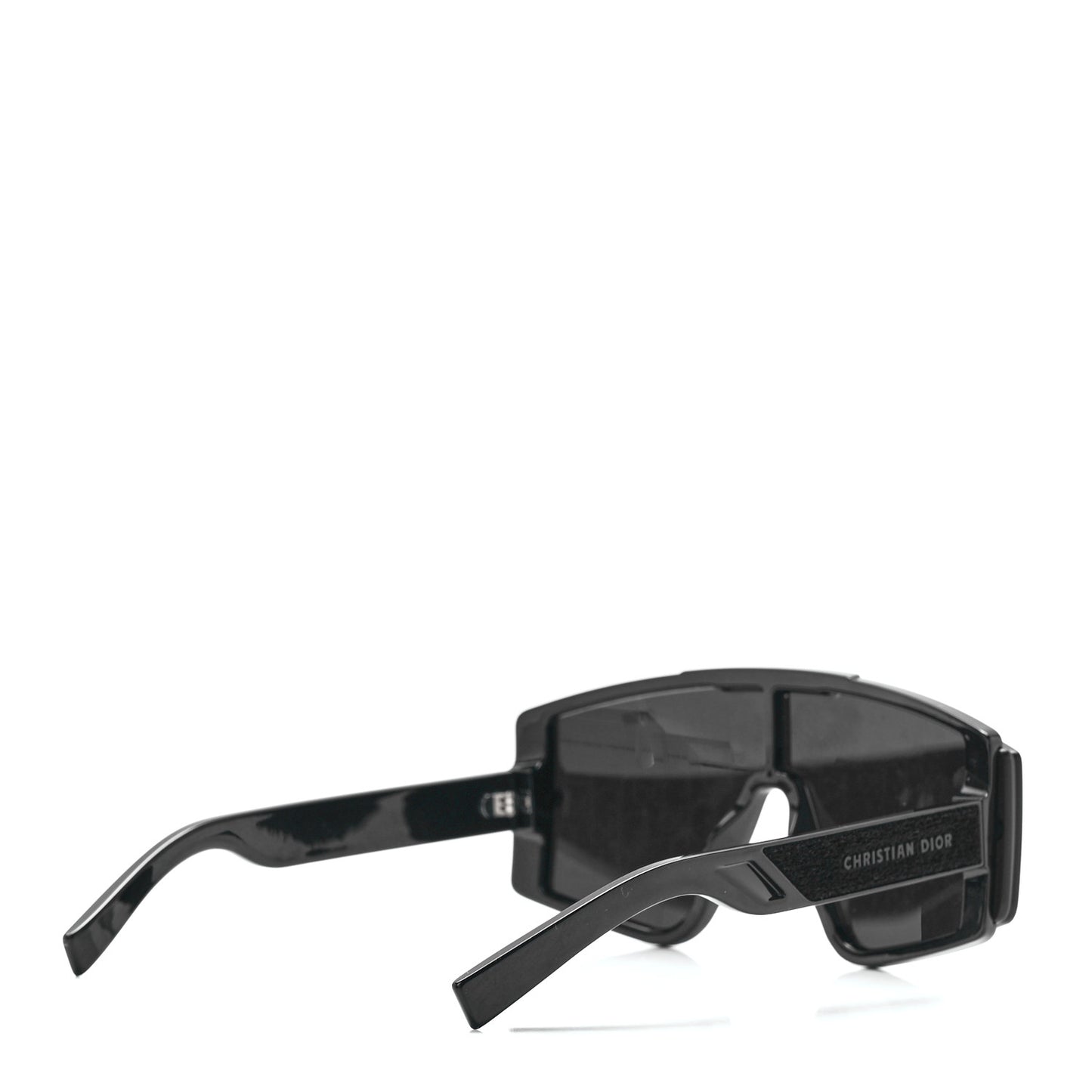 Acetate Diorxtrem MU Oblique Mask Sunglasses Black