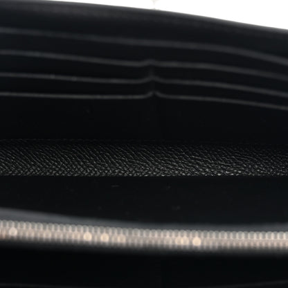 Hermes Epsom Kelly Longue Wallet Black 5 of 10
