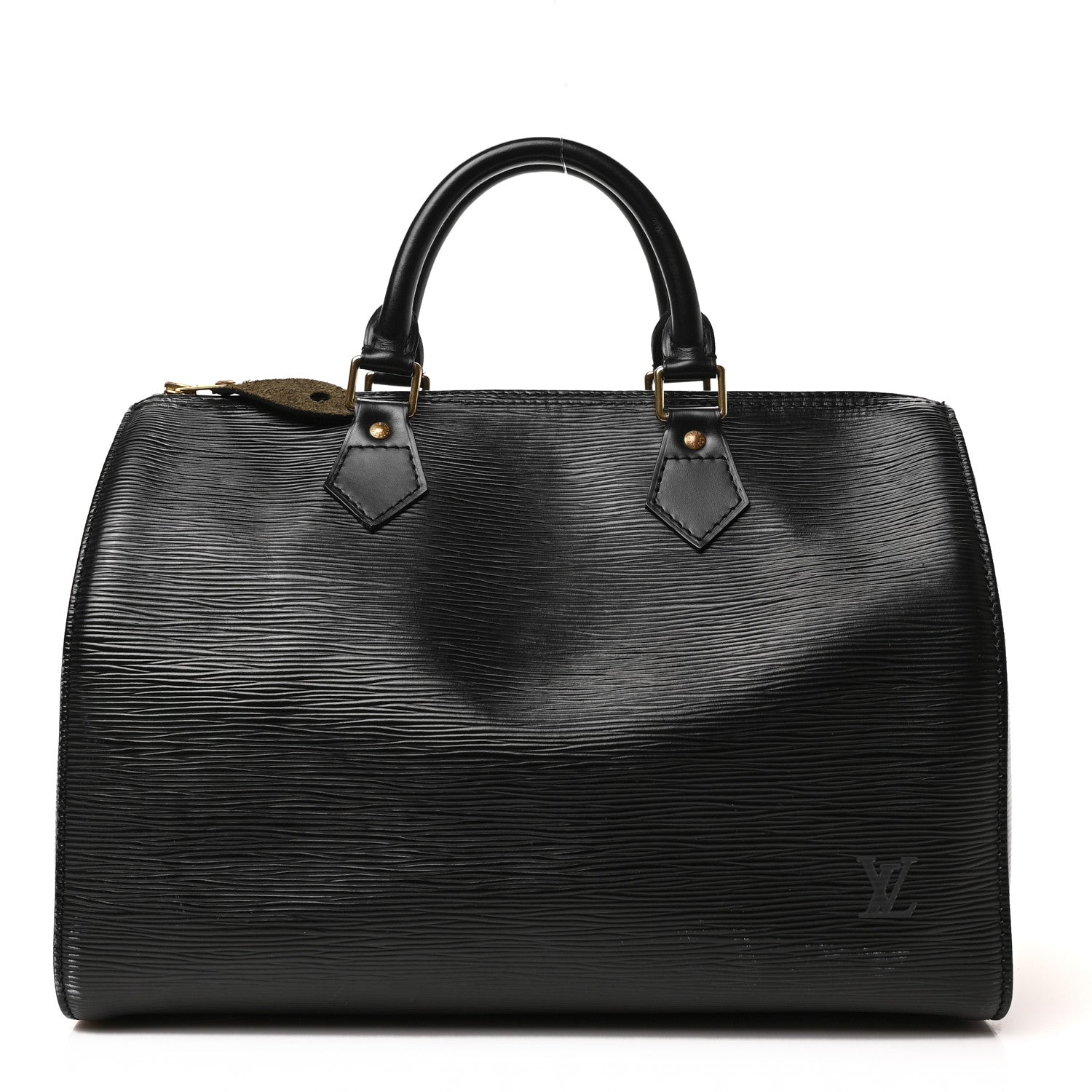 Louis Vuitton Epi Speedy 30 Black 1 of 9