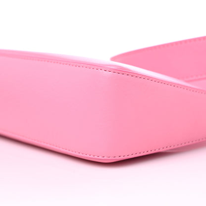 Givenchy Smooth Calfskin Mini Moon Cut Out Shoulder Bag Bright Pink 9 of 9