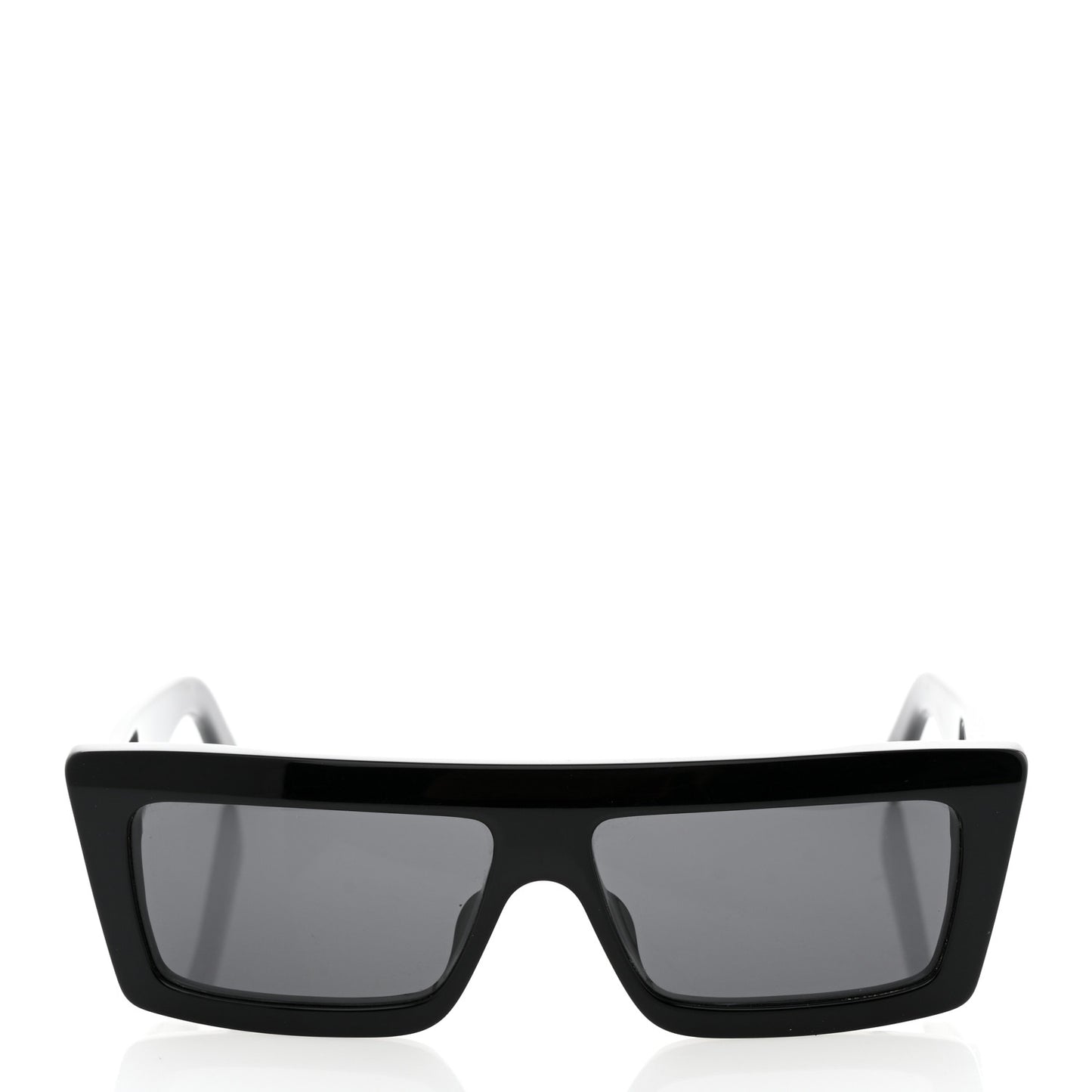 Acetate Monochroms Square Sunglasses CL40214U Black