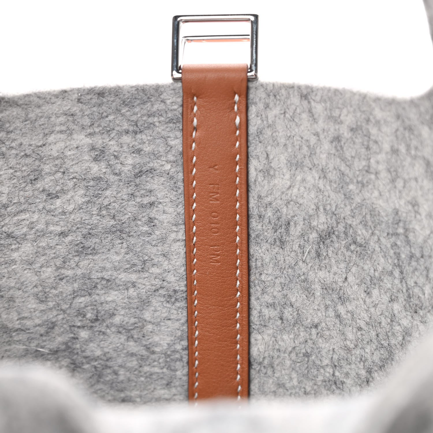 Hermes Feutre Swift Picotin Lock 18 PM Gris Clair Gold 7 of 11