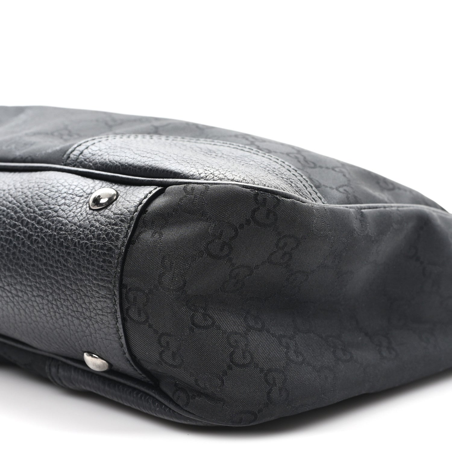 Gucci Monogram Medium Princy Tote Black 10 of 10