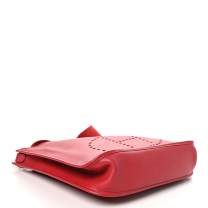 Hermes Courchevel Evelyne GM Rouge Vif 4 of 10