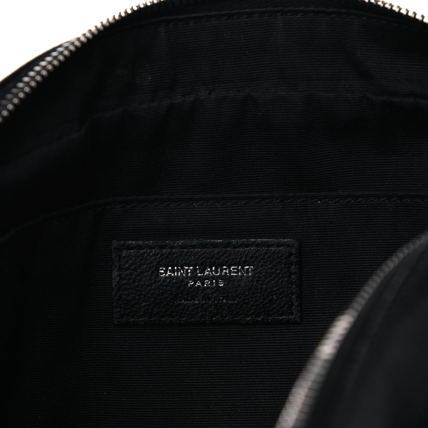 Saint Laurent Lambskin Monogram Small Lou Camera Bag Black 5 of 11