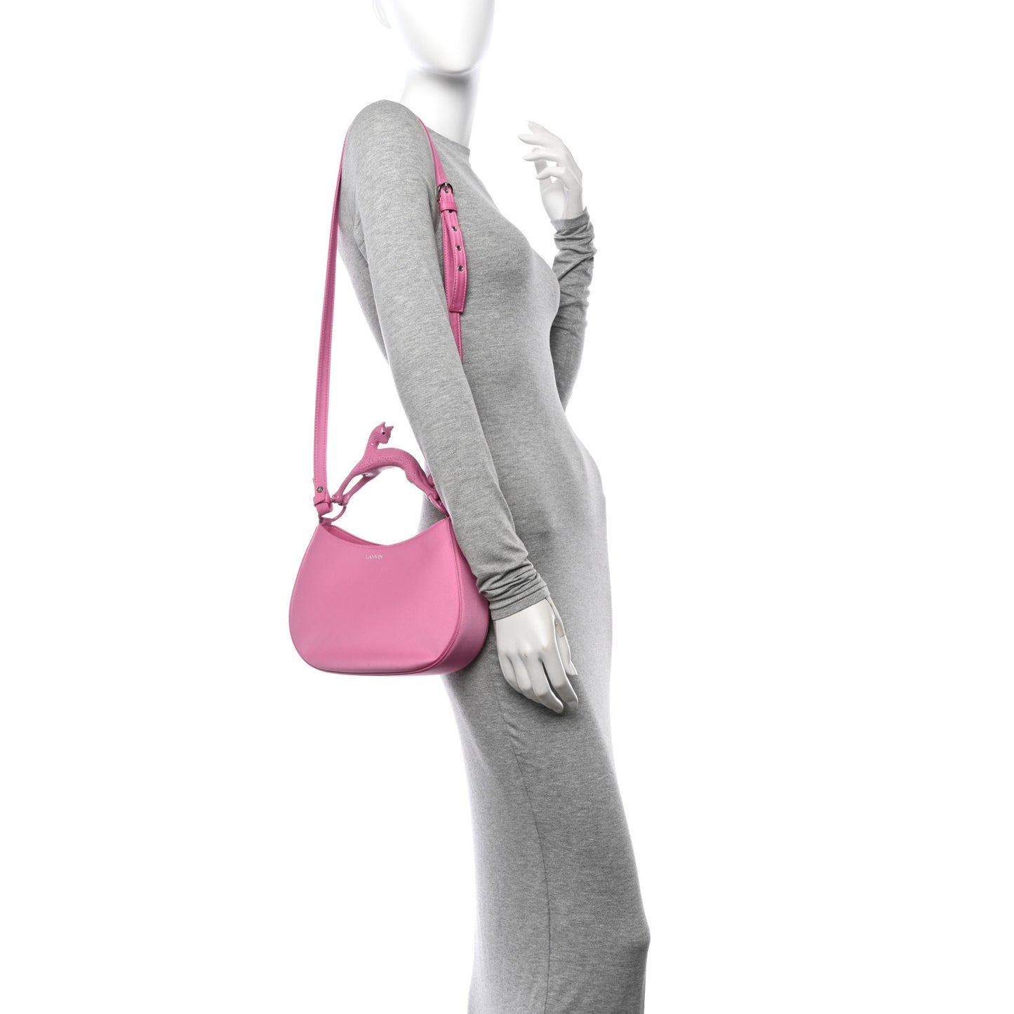 Satin Cat Hobo Pink