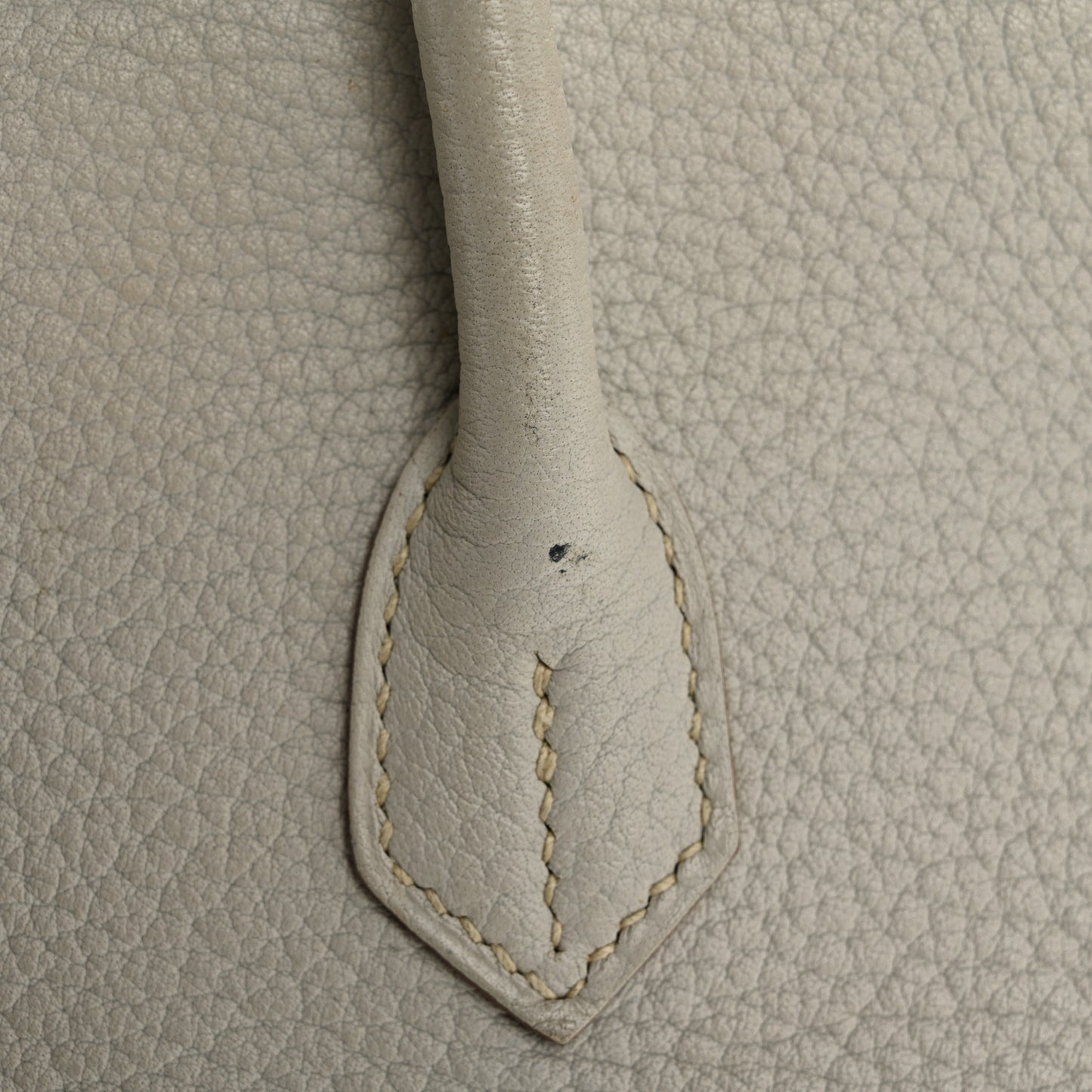 Taurillon Clemence Birkin 35 Gris Perle