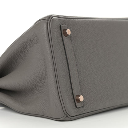 Hermes Togo Birkin 30 Etain 8 of 15