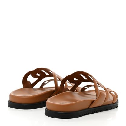 Hermes Nappa Extra Sandals 36 Naturel 4 of 9