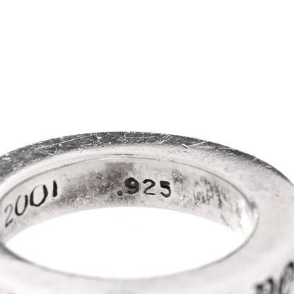 Chrome Hearts Sterling Silver CH LA Fck You Spacer Ring 41 2 4 of 5