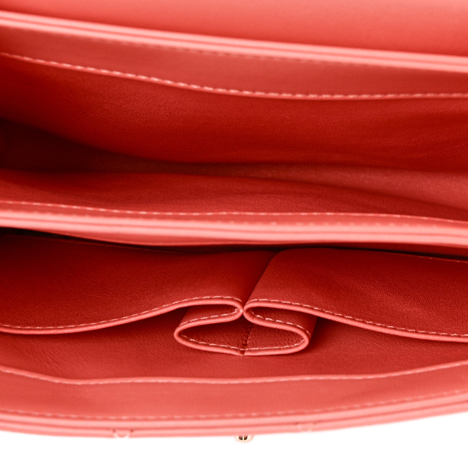 Chanel Lambskin Quilted Small Trendy CC Flap Dual Handle Bag Coral 5 of 10
