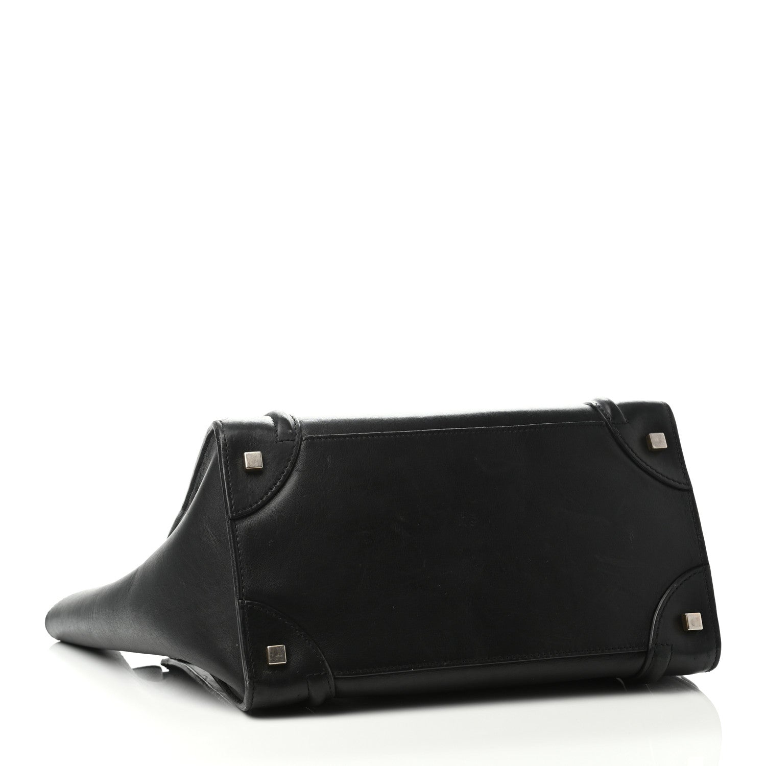 Celine Smooth Calfskin Mini Luggage Black 3 of 4