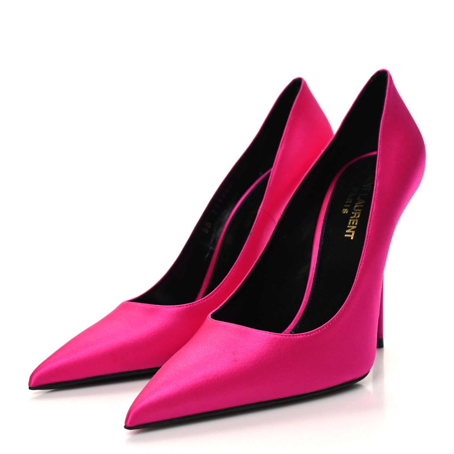 Satin Instinct Pumps 37.5 Fuchsia