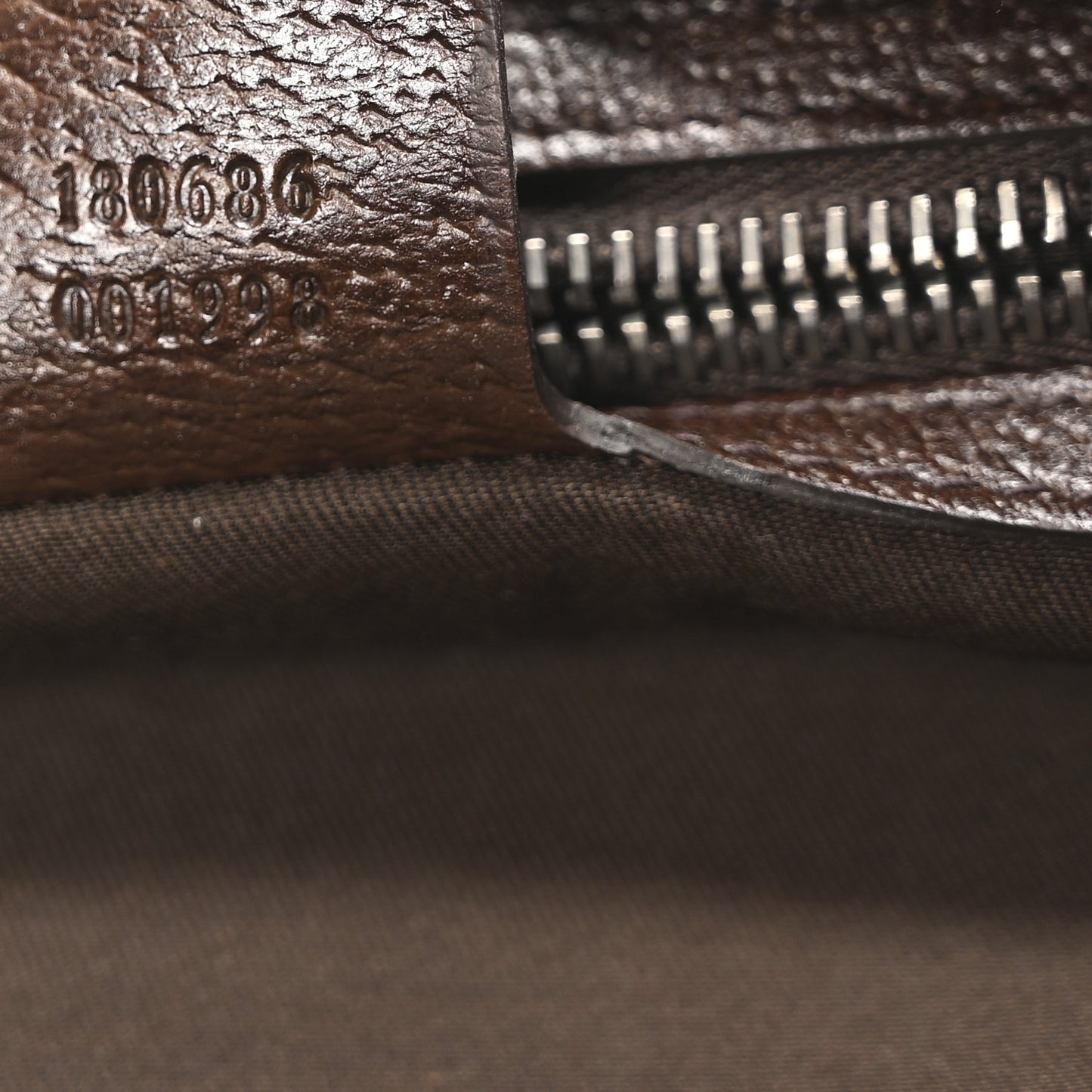 Monogram Web Single Buckle Flap Messenger Bag Beige Dark Brown