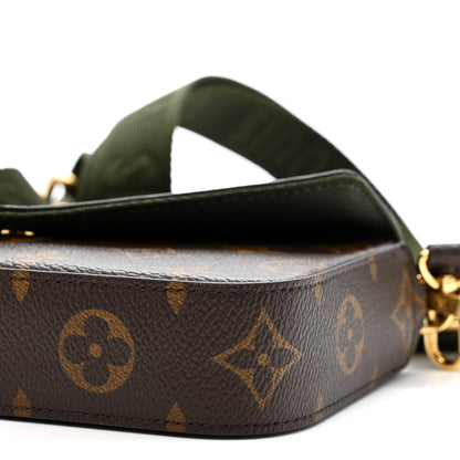 Louis Vuitton Monogram Felicie Strap & Go Kaki 9 of 10