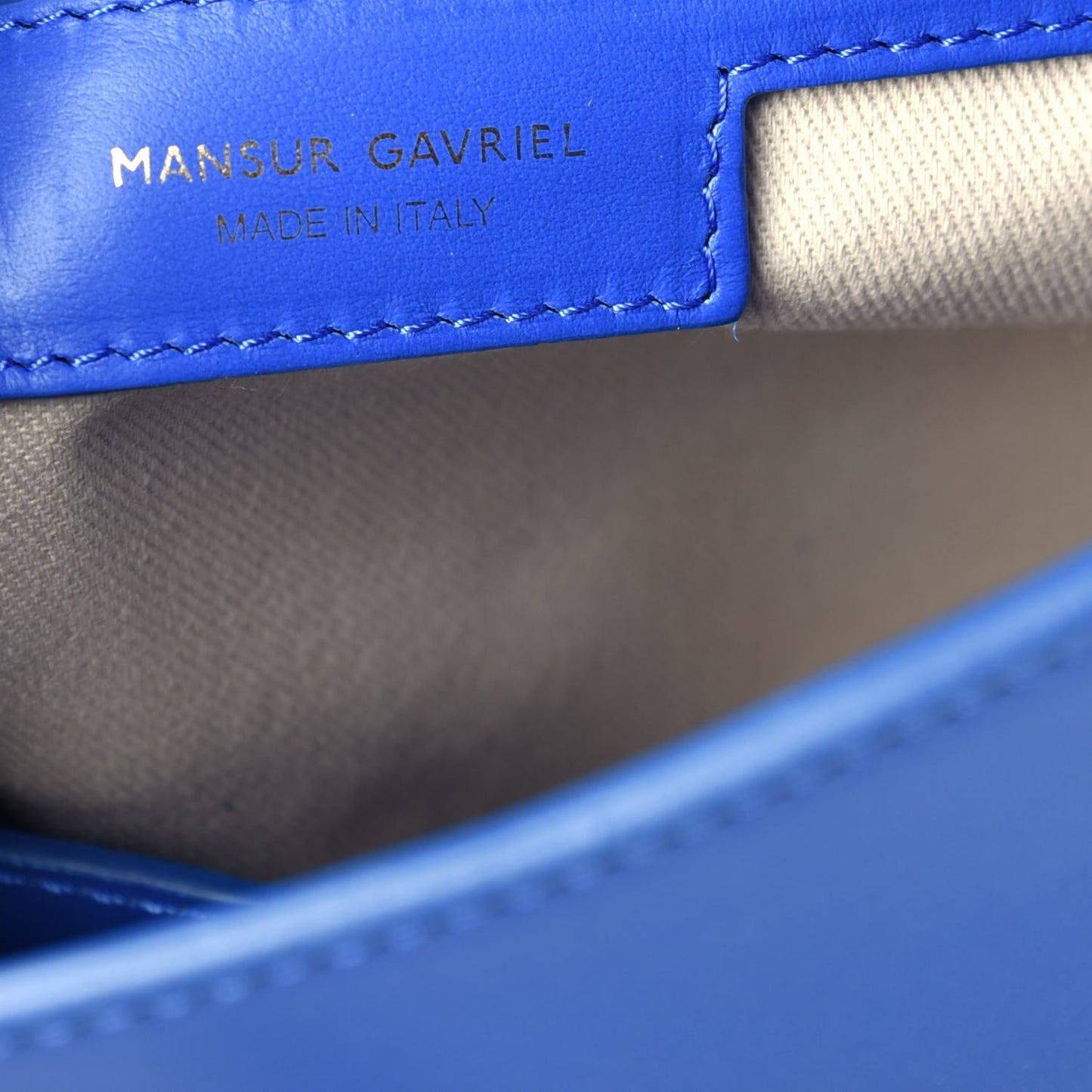 Calfskin Mini Lady Bag Royal