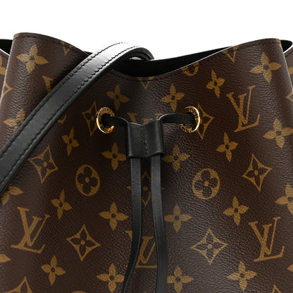 Louis Vuitton Monogram Neonoe MM Black 8 of 11