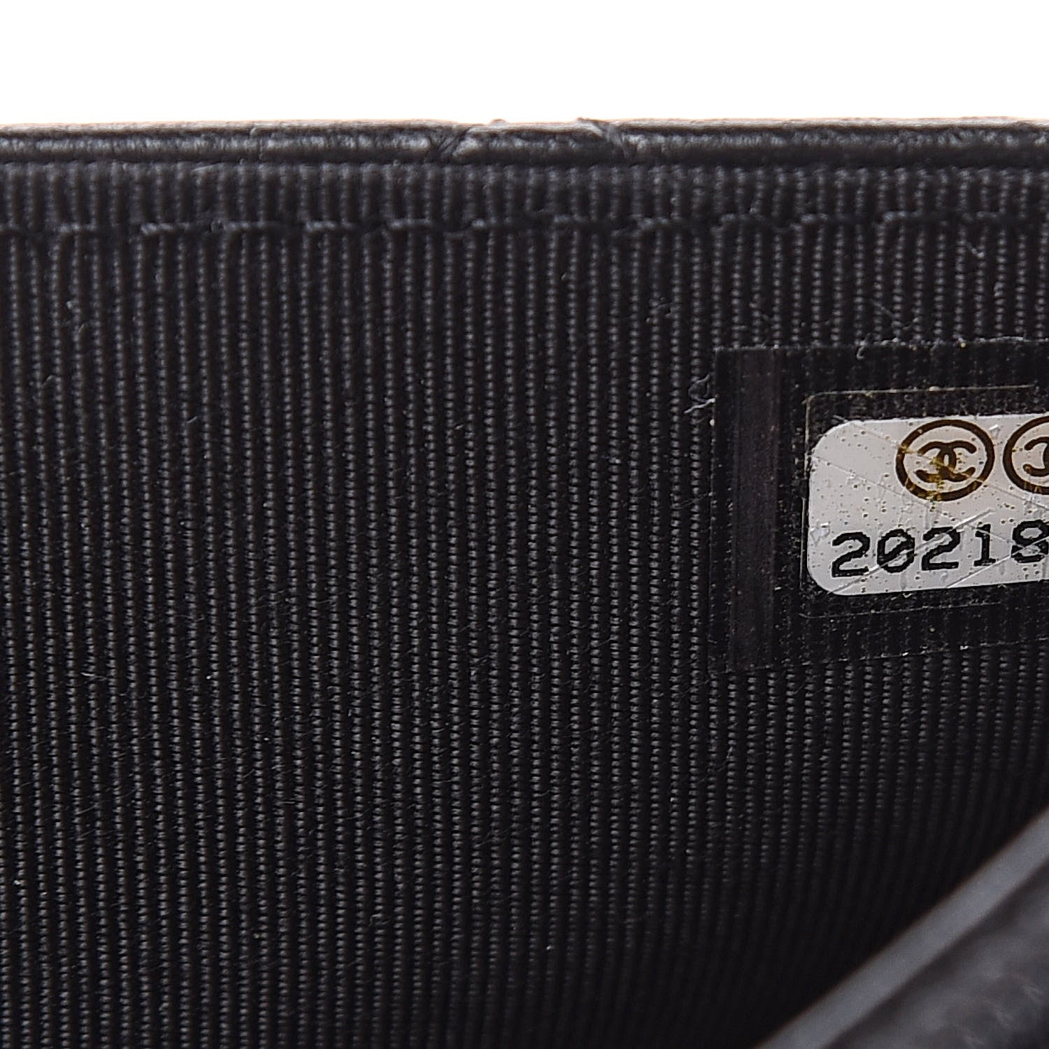 Chanel Lambskin Quilted Wallet On Chain WOC Black 8 of 12