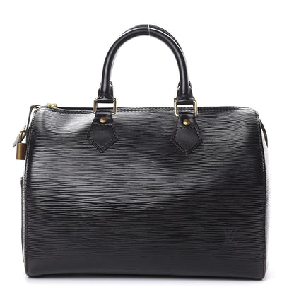 Louis Vuitton Epi Speedy 25 Black 1 of 22