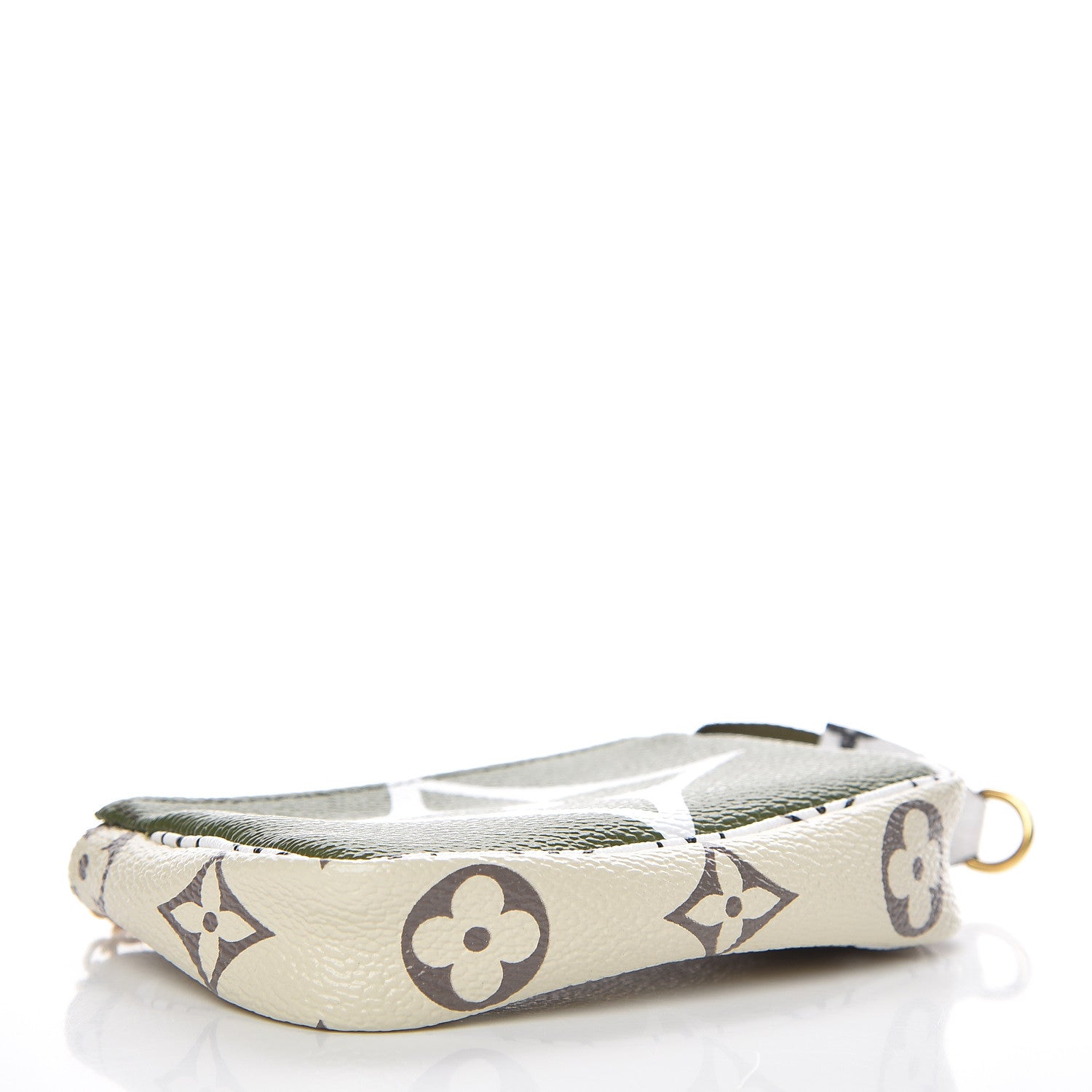 Louis Vuitton Monogram Giant Micro Pochette Accessories Kaki White 4 of 8