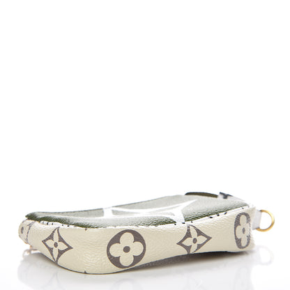 Louis Vuitton Monogram Giant Micro Pochette Accessories Kaki White 4 of 8