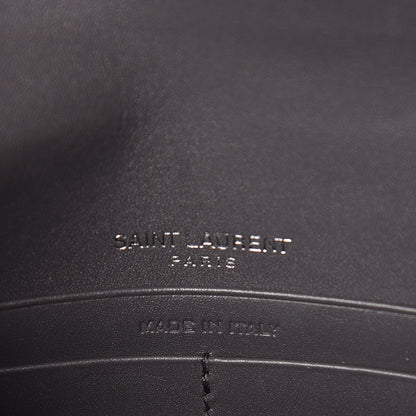 Saint Laurent Smooth Calfskin Classic Monogram Kate Tassel Chain Wallet Grey 6 of 13