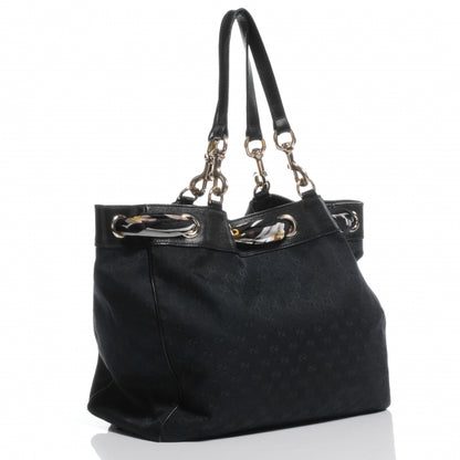 Gucci Monogram Large Positano Tote Black 3 of 7