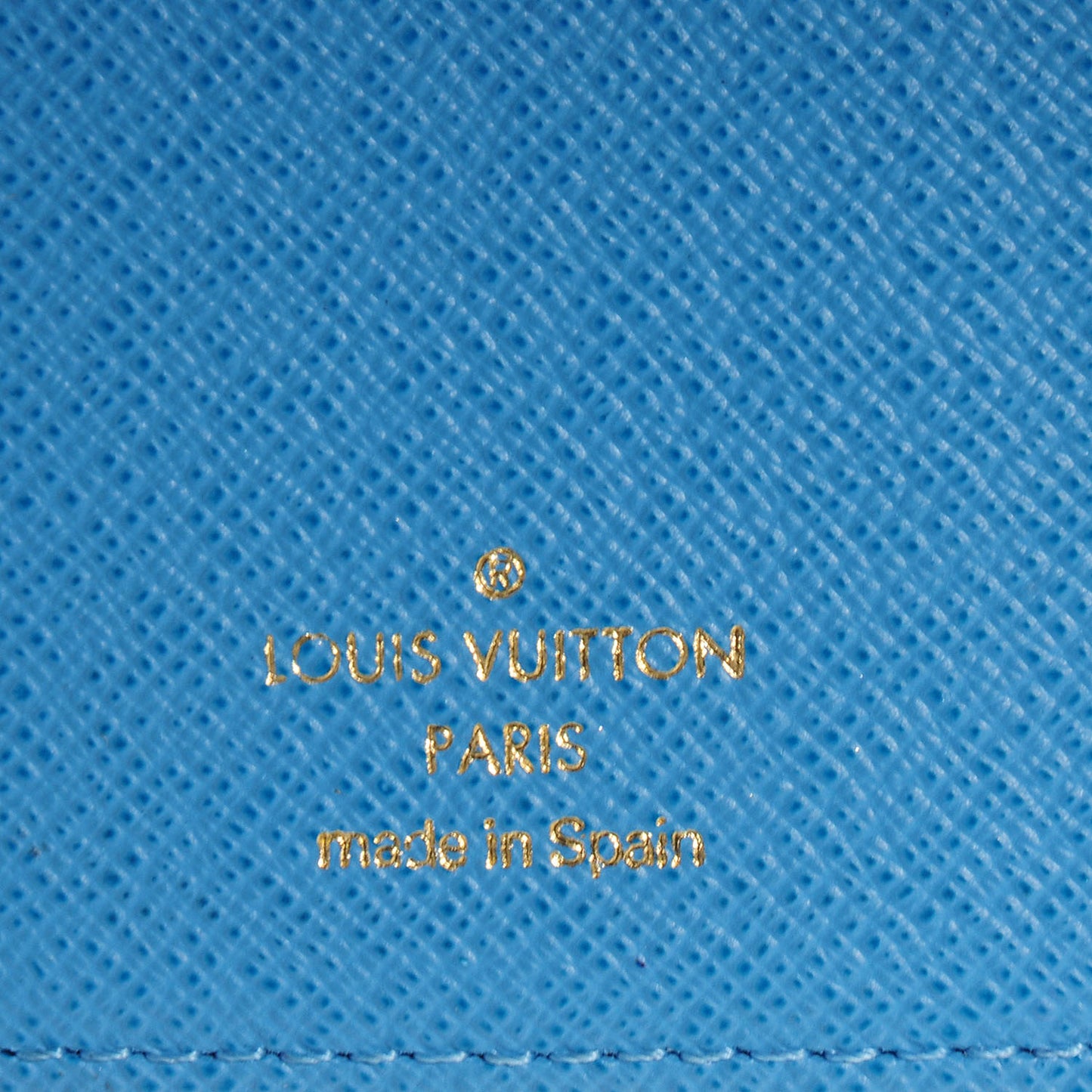 Monogram Koala Small Ring Agenda Blue