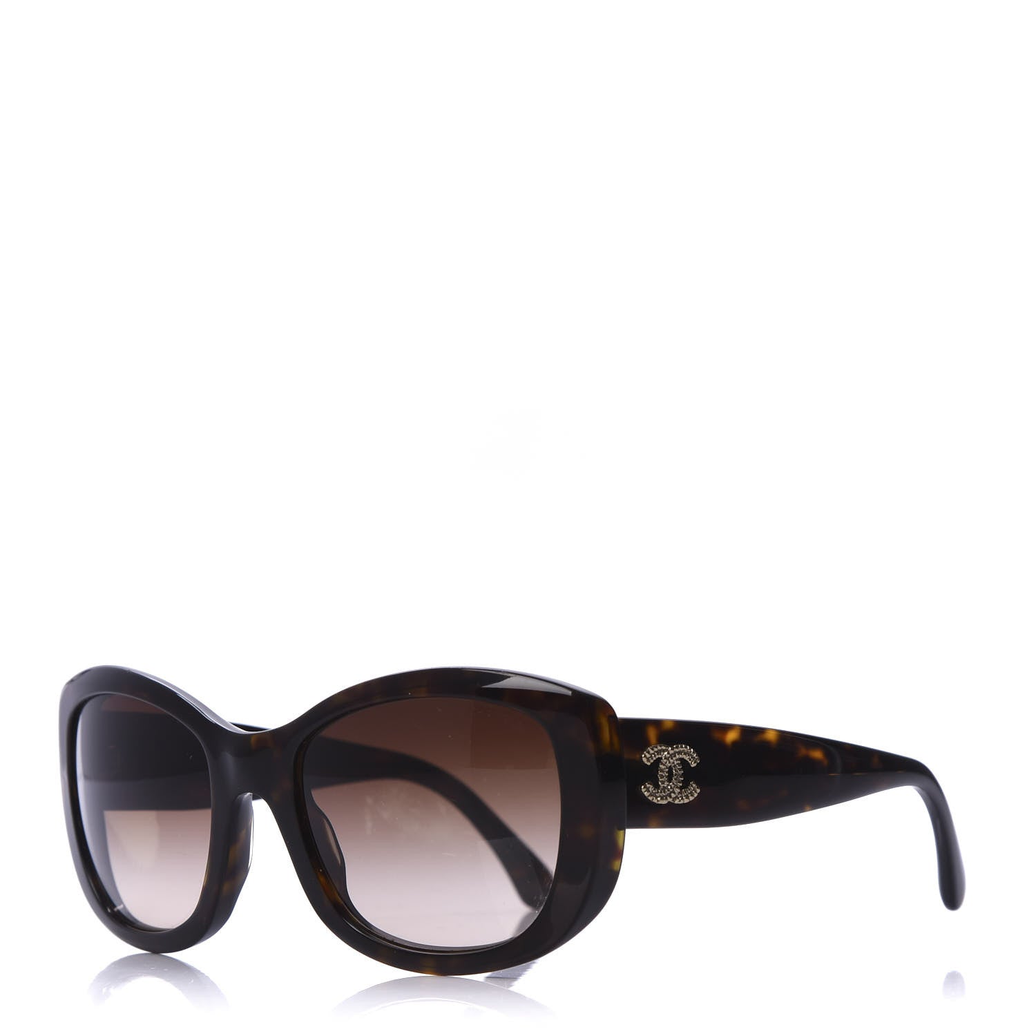 Chanel CC Sunglasses 5239 Tortoise 1 of 8