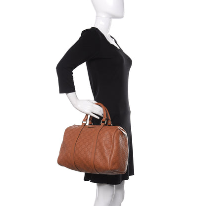 Gucci Guccissima Medium Joy Boston Saffron 2 of 10