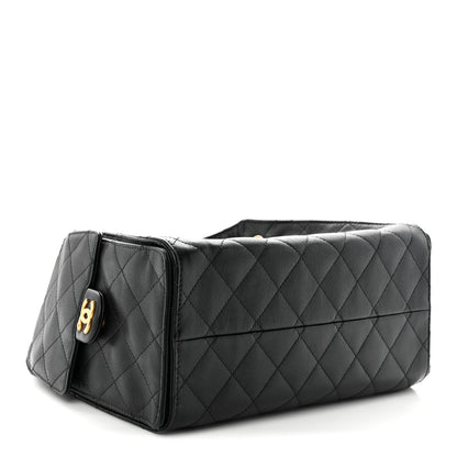 Chanel Caviar Quilted Small Chanel 25 Handbag Black 3 of 10