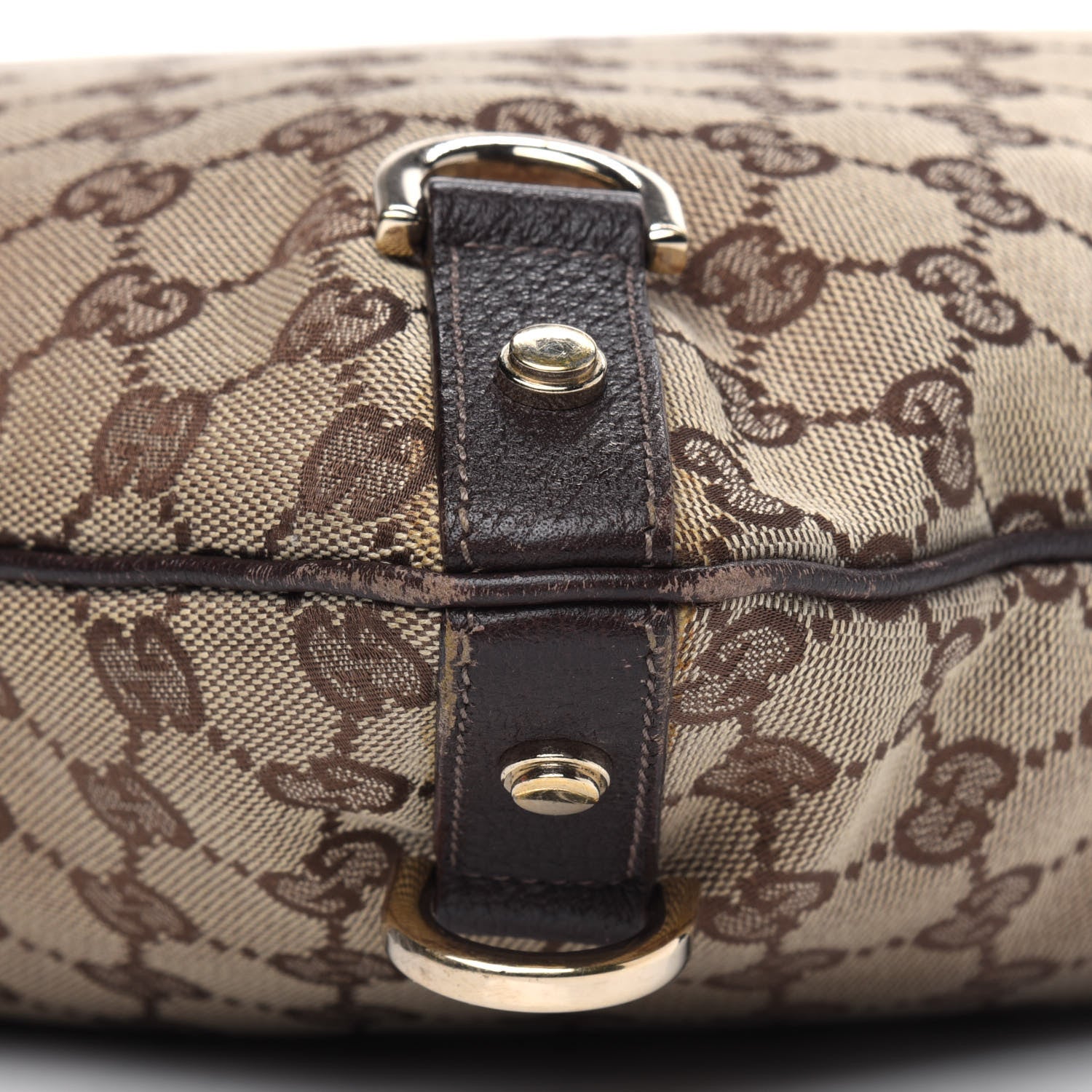 Gucci Monogram Abbey Messenger Bag Dark Brown 6 of 10