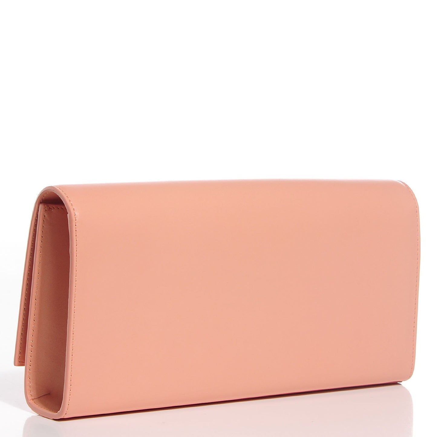 Calfskin Classic Monogram Clutch Glossy Blush