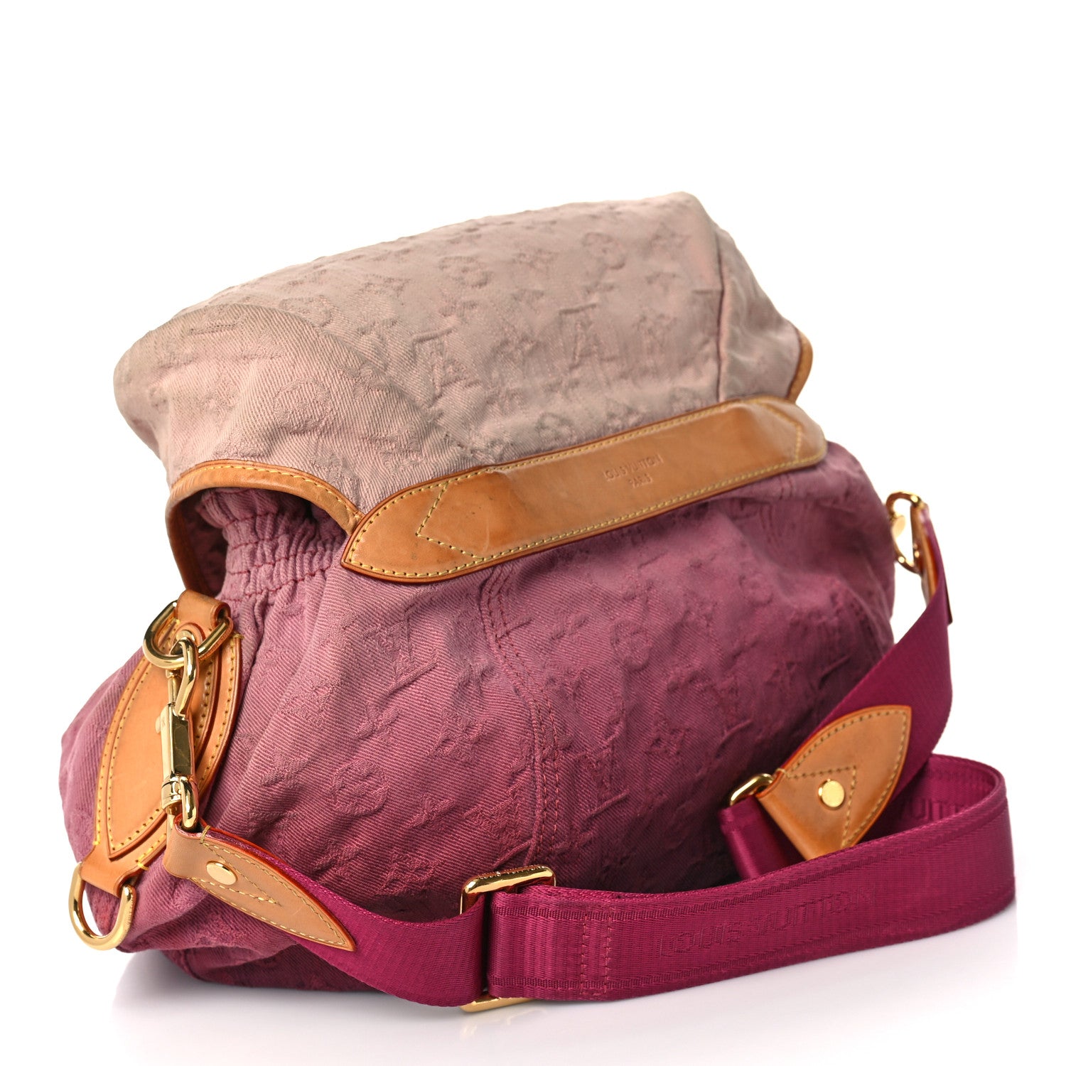 Louis Vuitton Denim Sunshine NM Messenger Rouge Fauviste 2 of 10