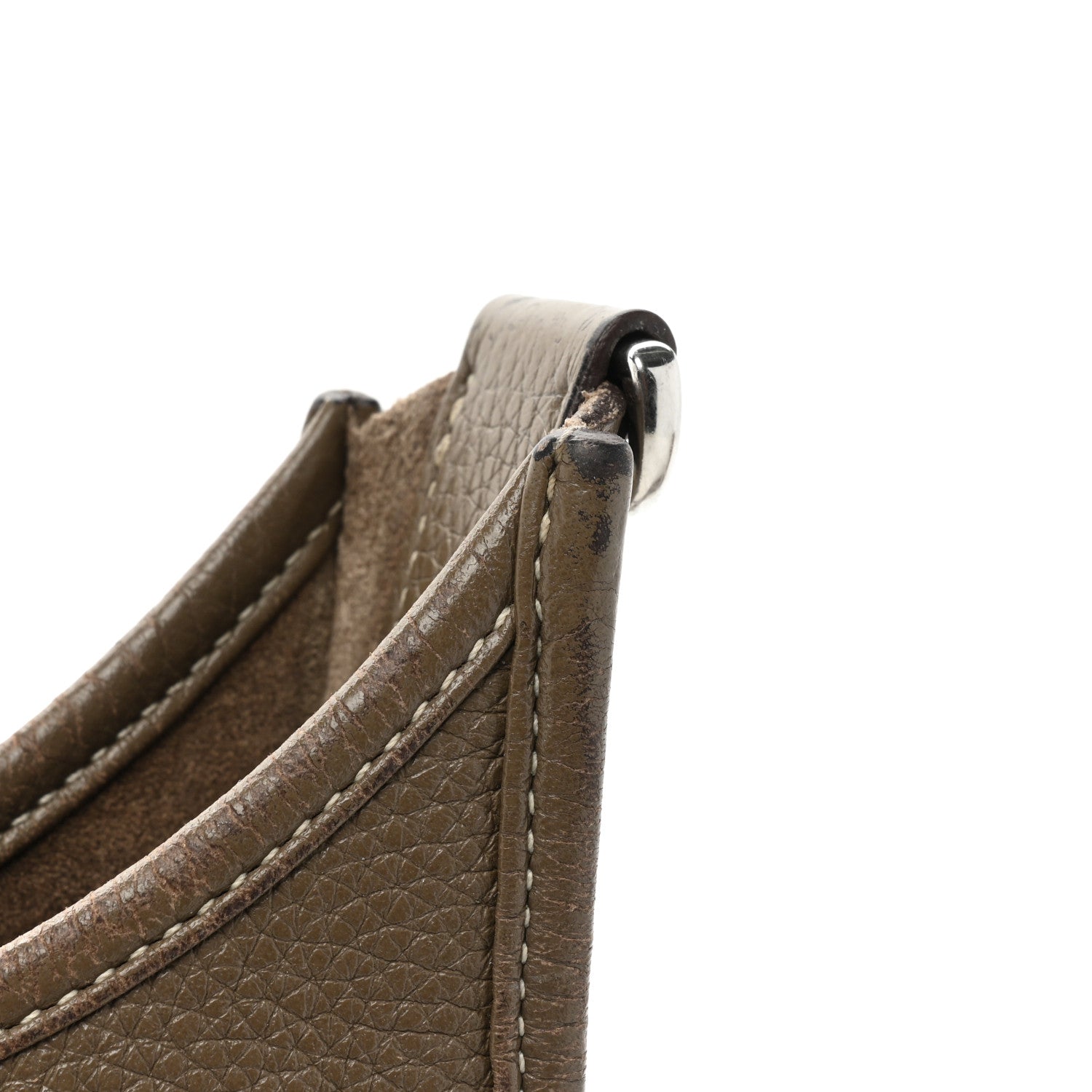 Hermes Taurillon Clemence Evelyne III PM Etoupe 15 of 25