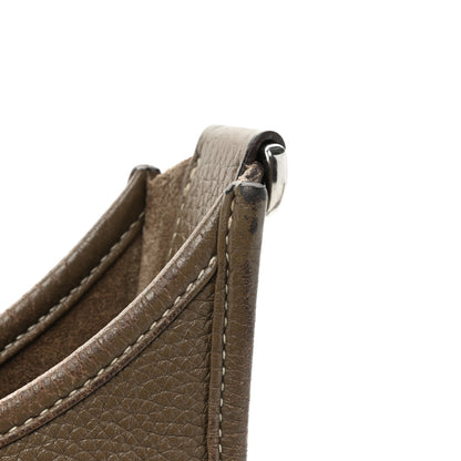 Hermes Taurillon Clemence Evelyne III PM Etoupe 15 of 25