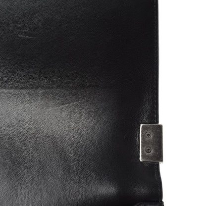 Chanel Lambskin Quilted Medium Boy Flap Black 15 of 17