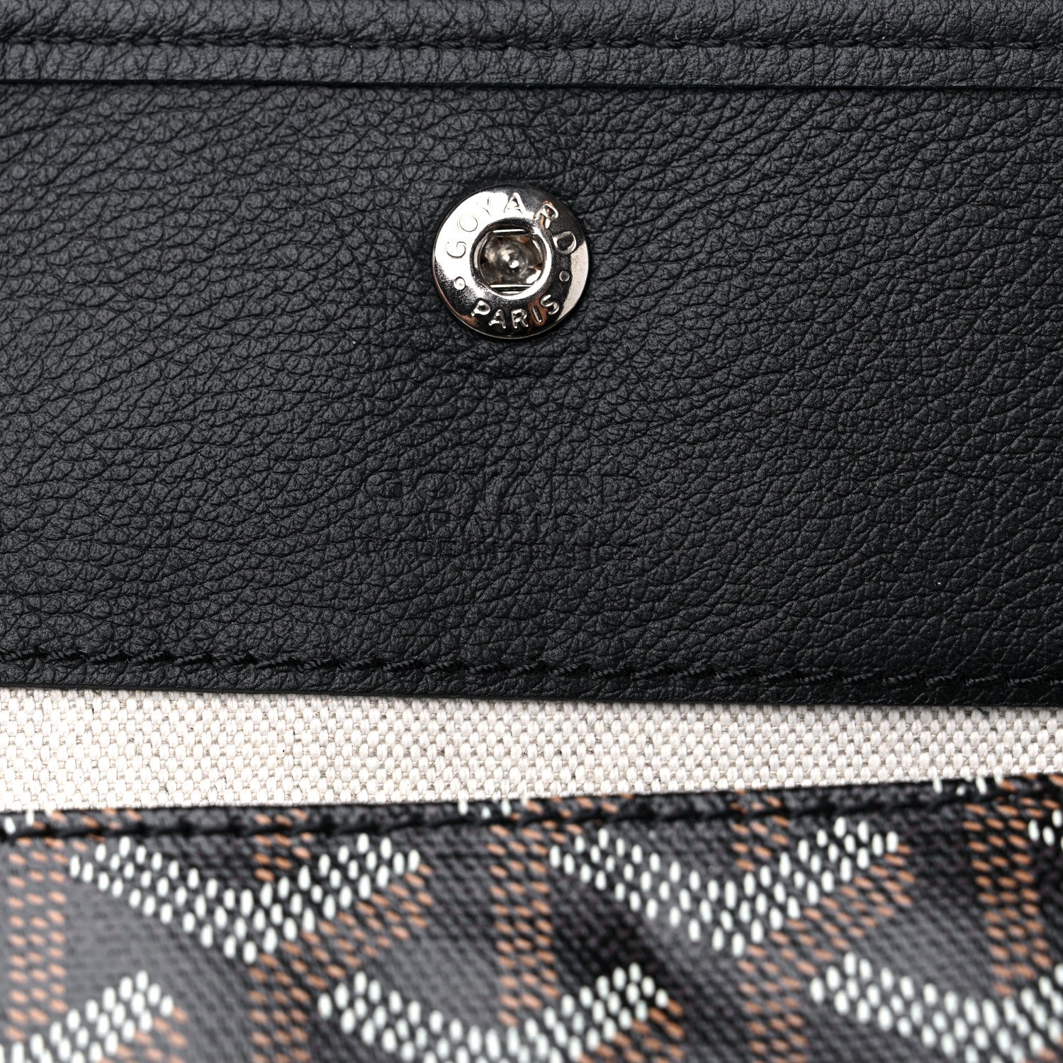 Goyard Goyardine Saint Louis GM Black 7 of 9