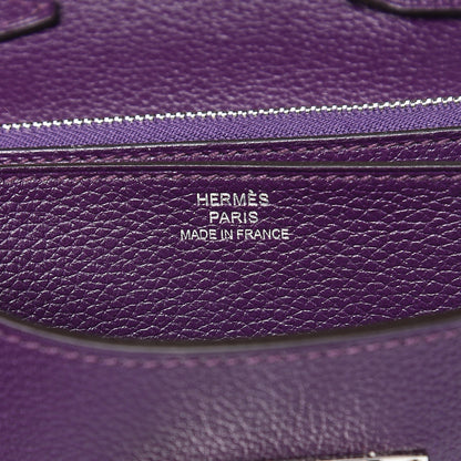 Hermes Veau Evercolor Mini Convoyeur Ultraviolet 6 of 8