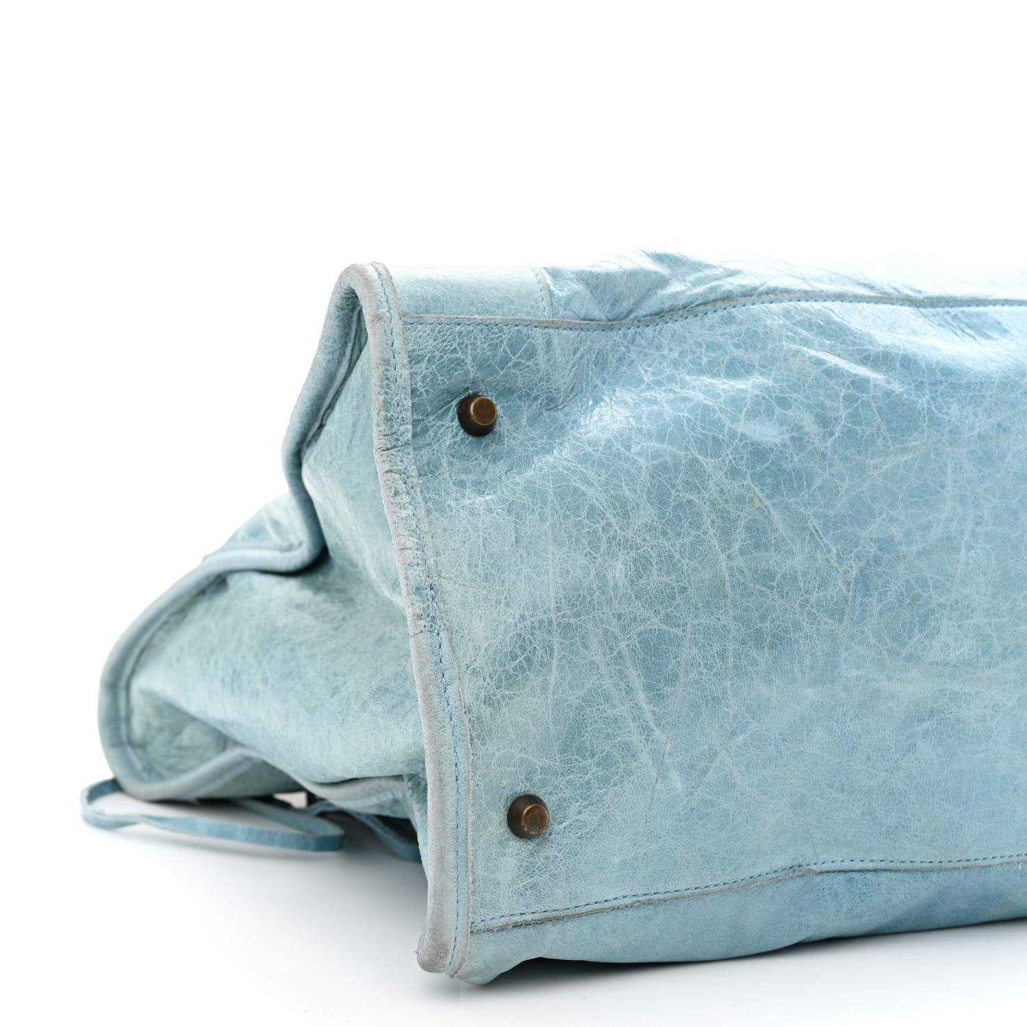 Balenciaga Agneau Classic Hardware Work Sky Blue 10 of 16