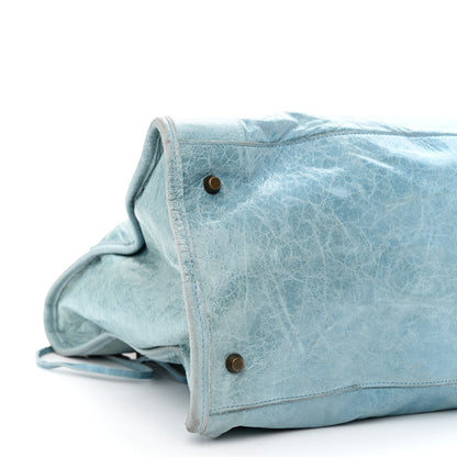 Balenciaga Agneau Classic Hardware Work Sky Blue 10 of 16