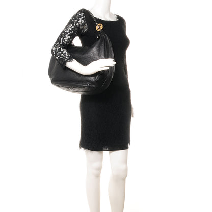 Gucci Guccissima GG Twins Large Hobo Black 2 of 7