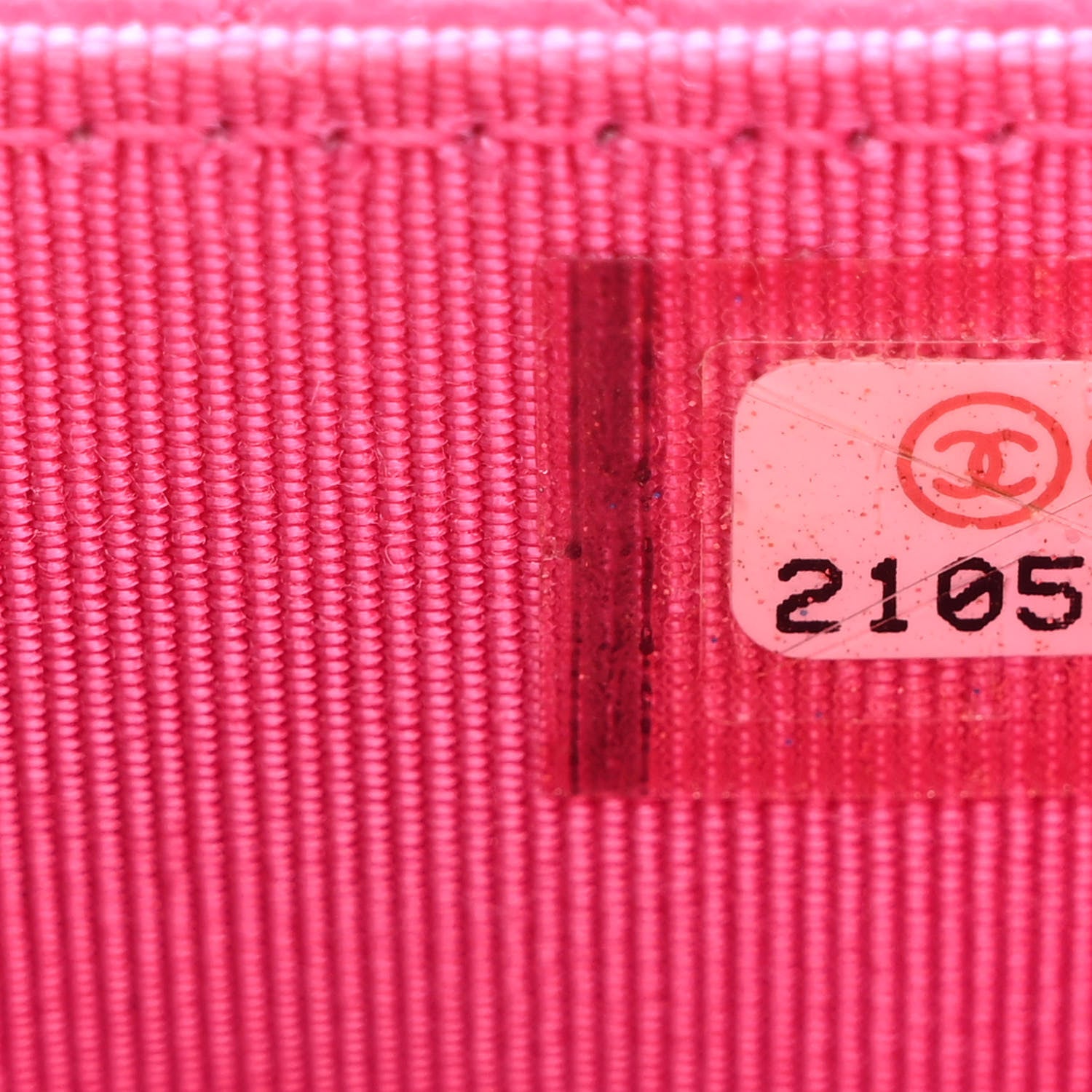 Chanel Caviar Quilted Wallet on Chain WOC Dark Pink 8 of 11