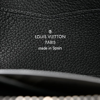 Louis Vuitton Calfskin Zippy Lockme Wallet Black 6 of 8