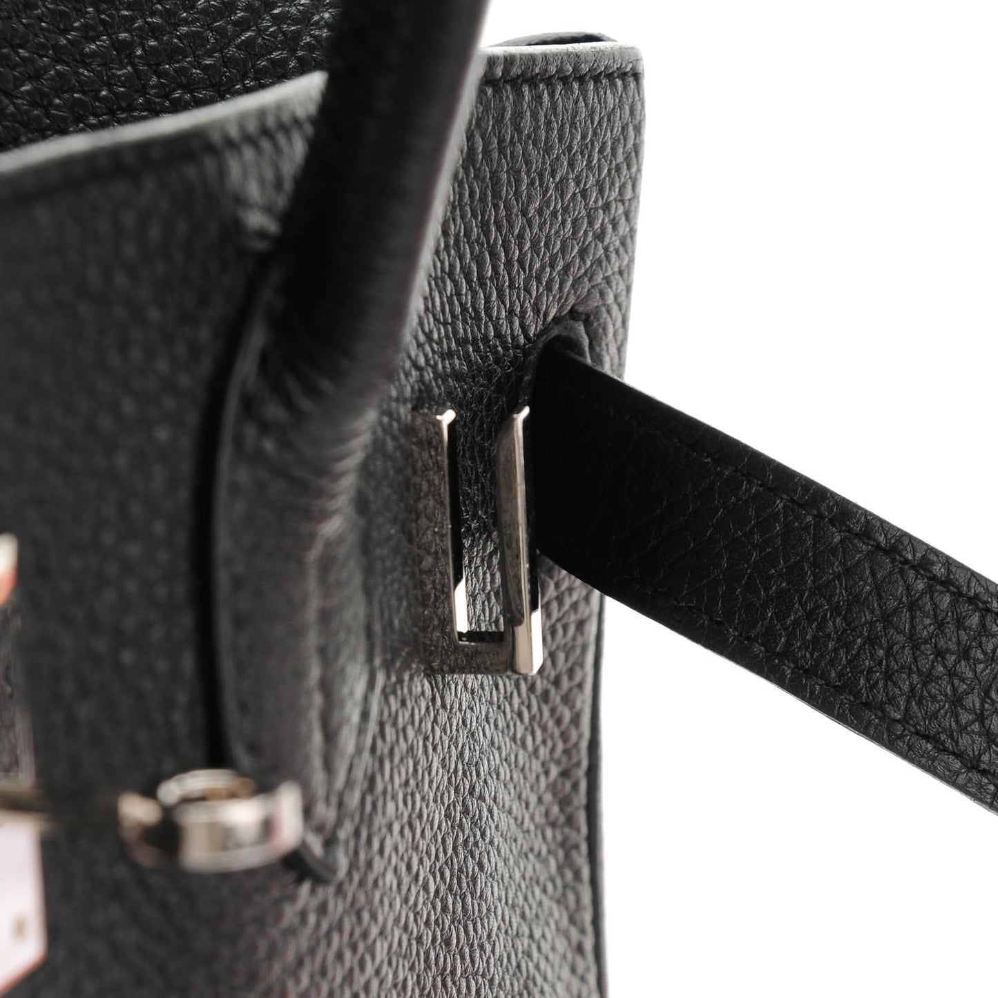 Taurillon Clemence Birkin 30 Black